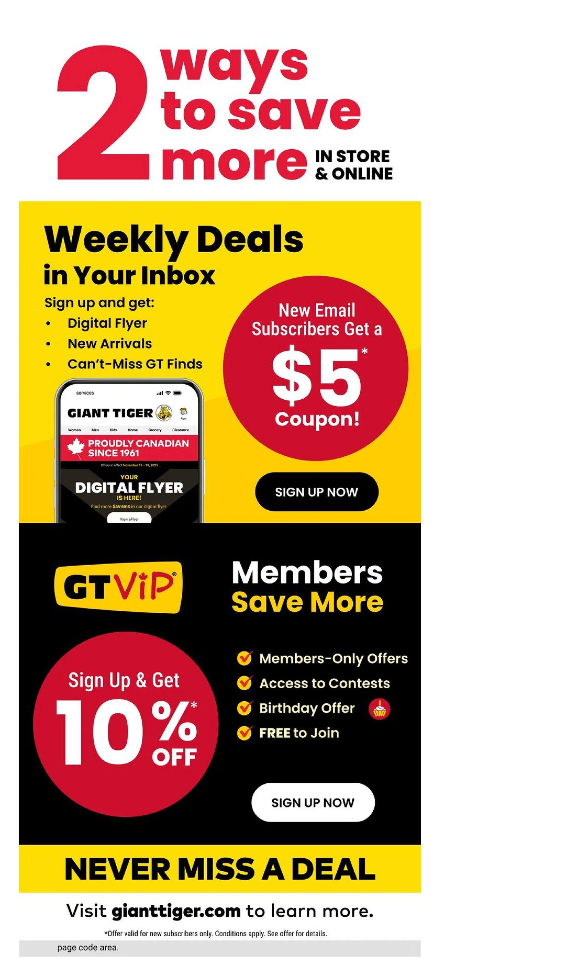 Giant Tiger flyers from March 11 to March 17 2026 - flyer page 17