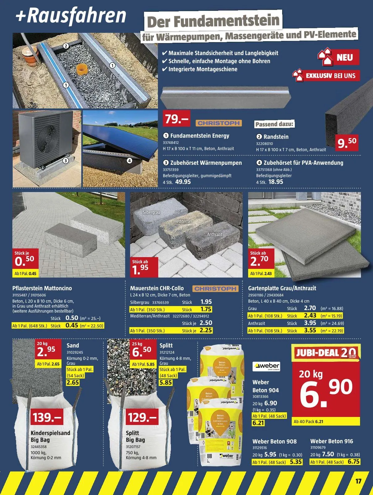 Bauhaus von 25. Mai bis 28. Juni 2026 - Prospekt seite 17