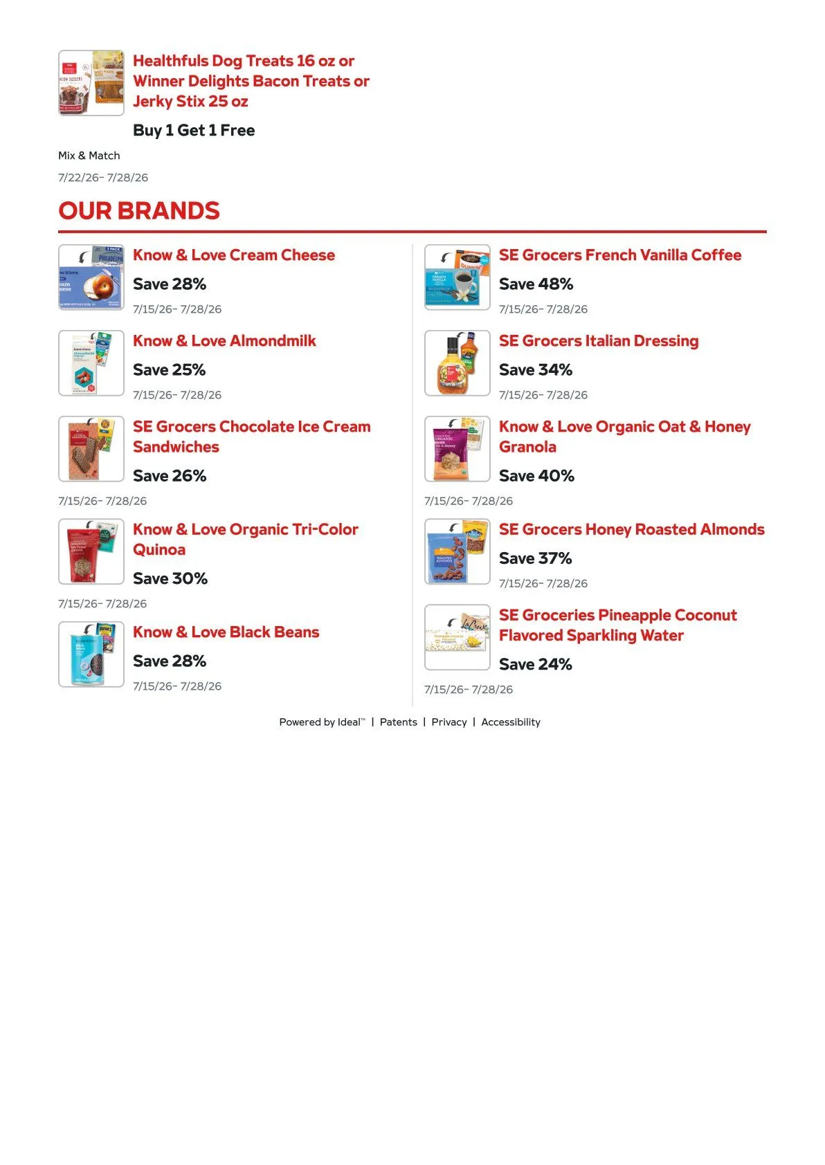 Weekly ad Harveys Supermarket  from July 22 to July 28 2026 - Page 17