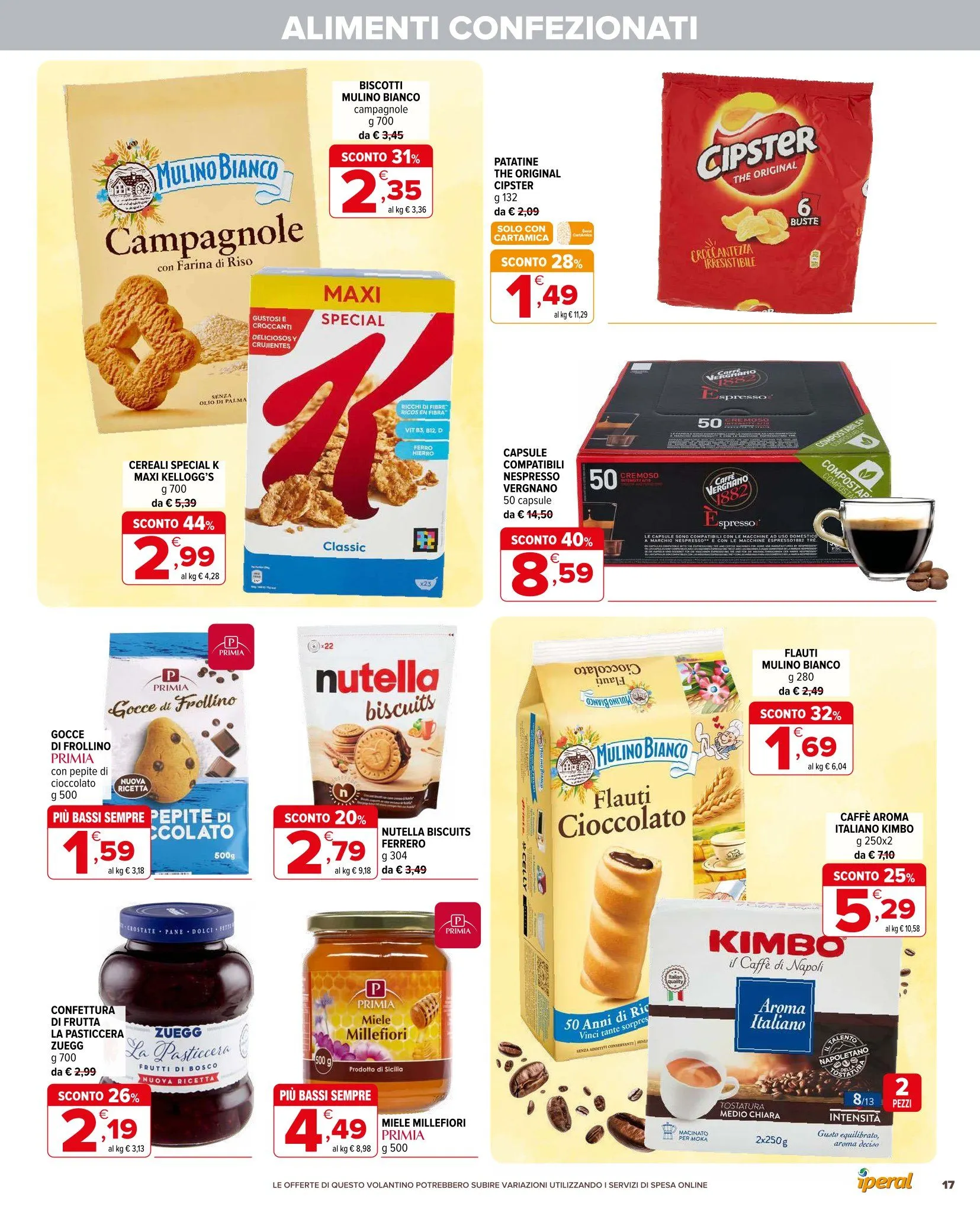 Offerta speciale di Iperal da 2 luglio a 15 luglio di 2025 - Pagina del volantino 17