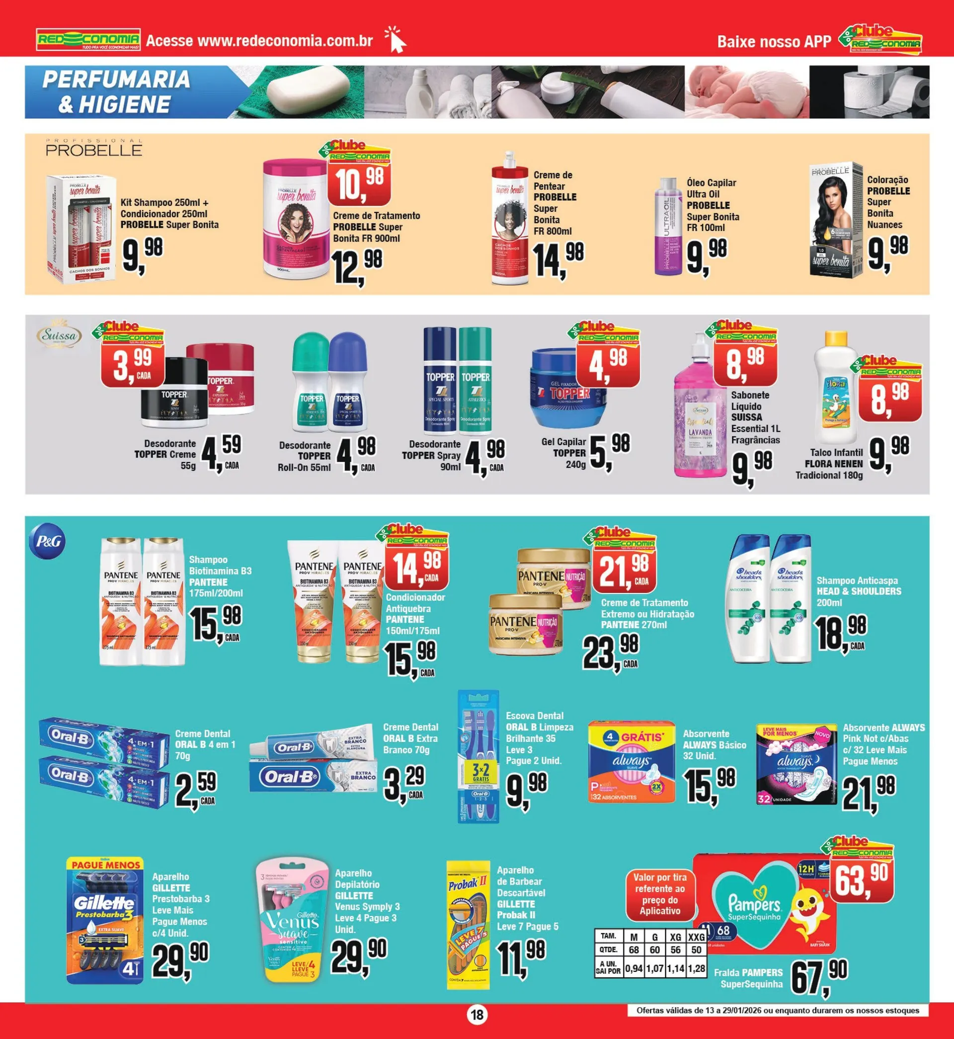 Encarte de Folhetos Redeconomia 12 de janeiro até 13 de janeiro 2026 - Pagina 17