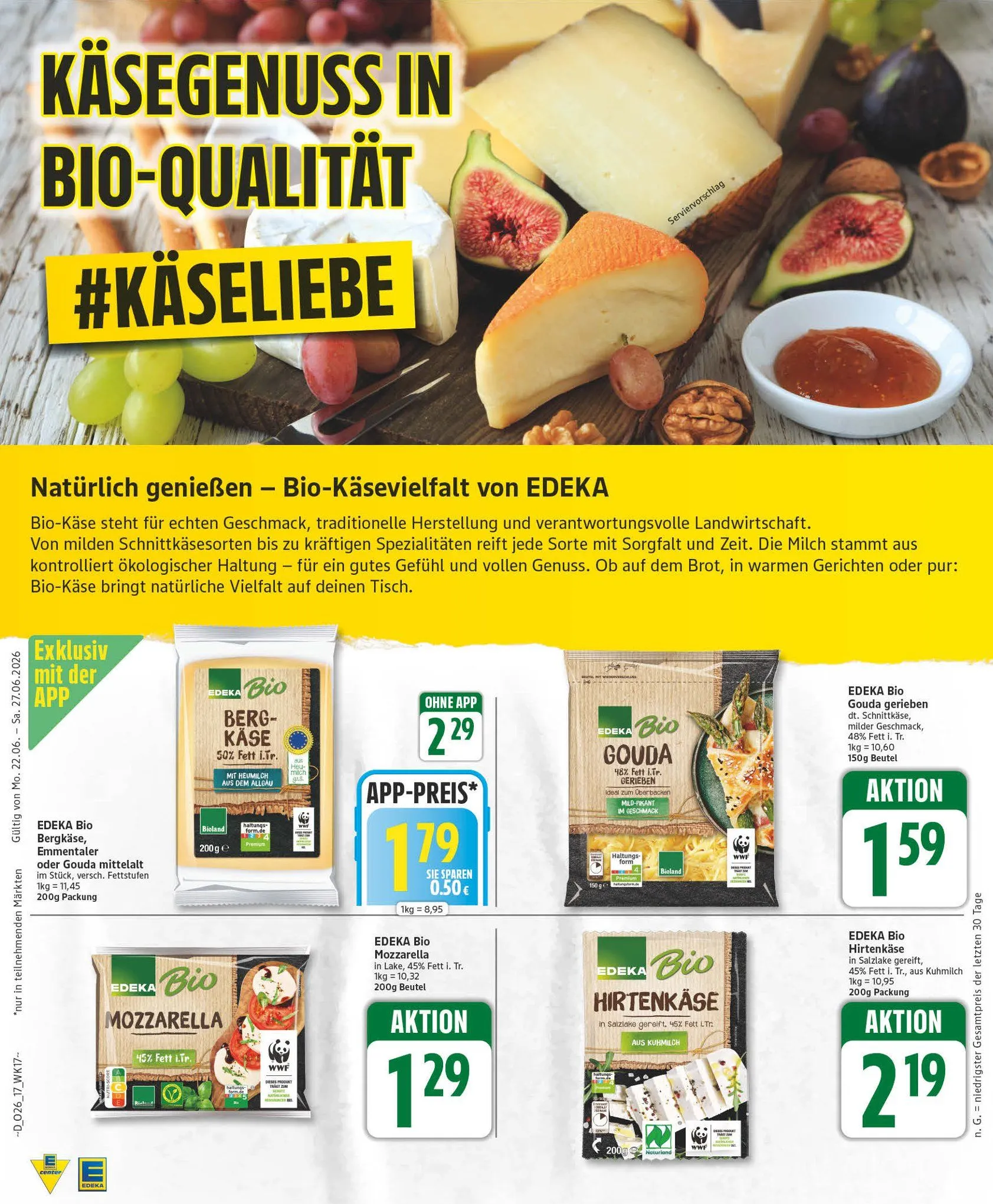 Edeka Angebote von 22. Juni bis 27. Juni 2026 - Prospekt seite 17