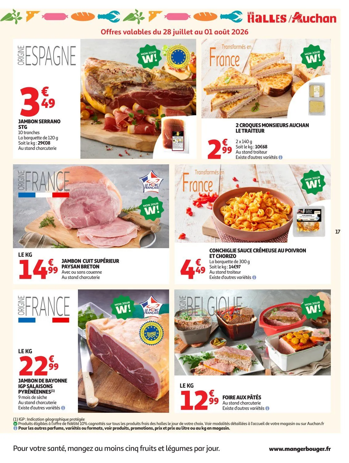 Catalogues Auchan du 28 juillet au 8 août 2026 - Catalogue page 17