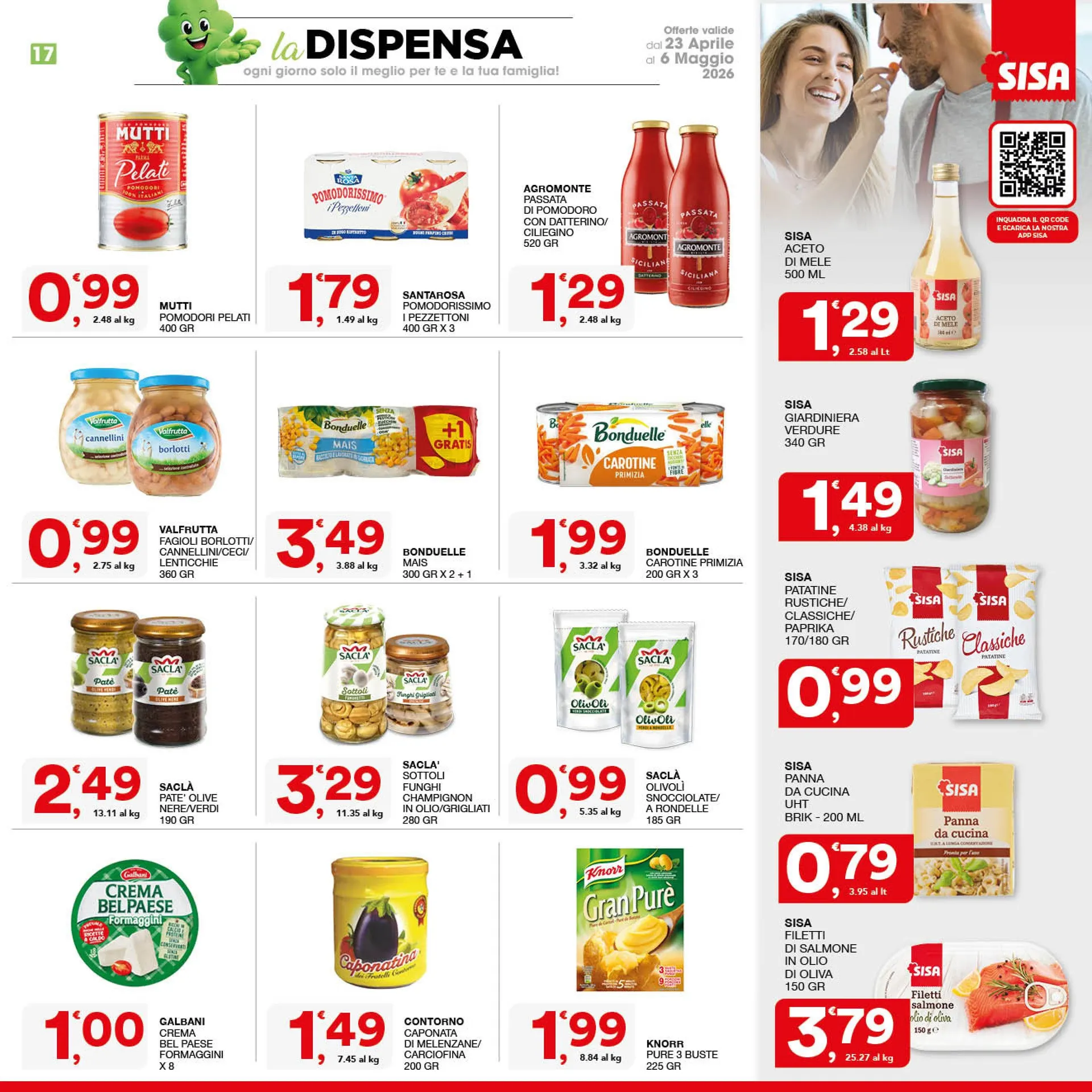 Sisa Volantino da 23 aprile a 6 maggio di 2026 - Pagina del volantino 17