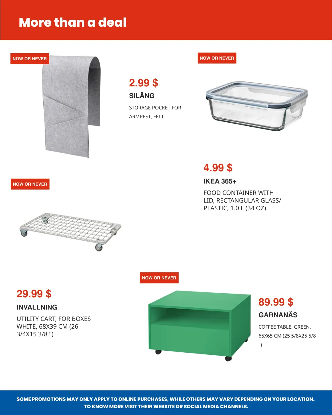 IKEA Sales from July 28 to August 16 2026 - flyer page 17