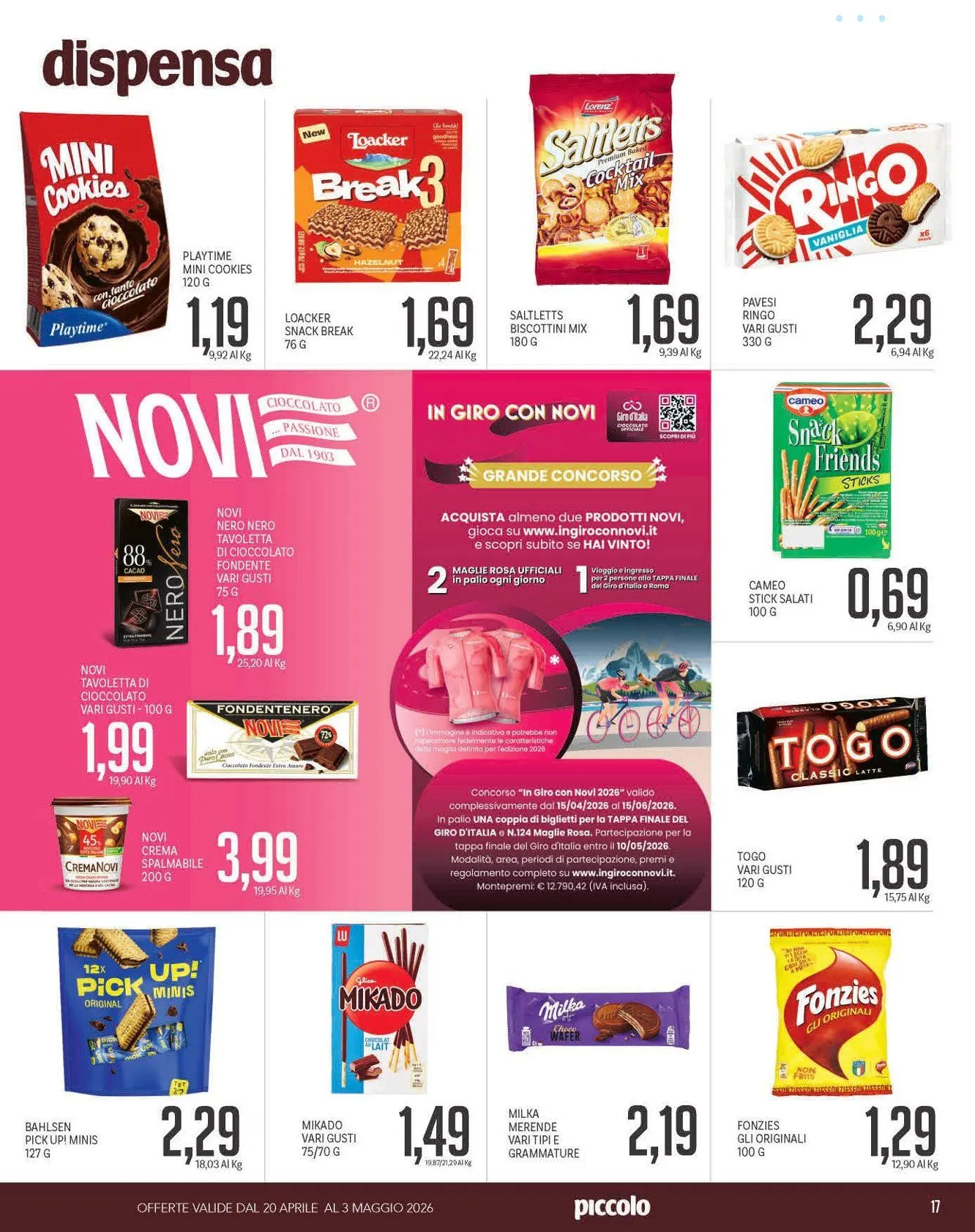 Volantini Piccolo da 20 aprile a 3 maggio di 2026 - Pagina del volantino 17