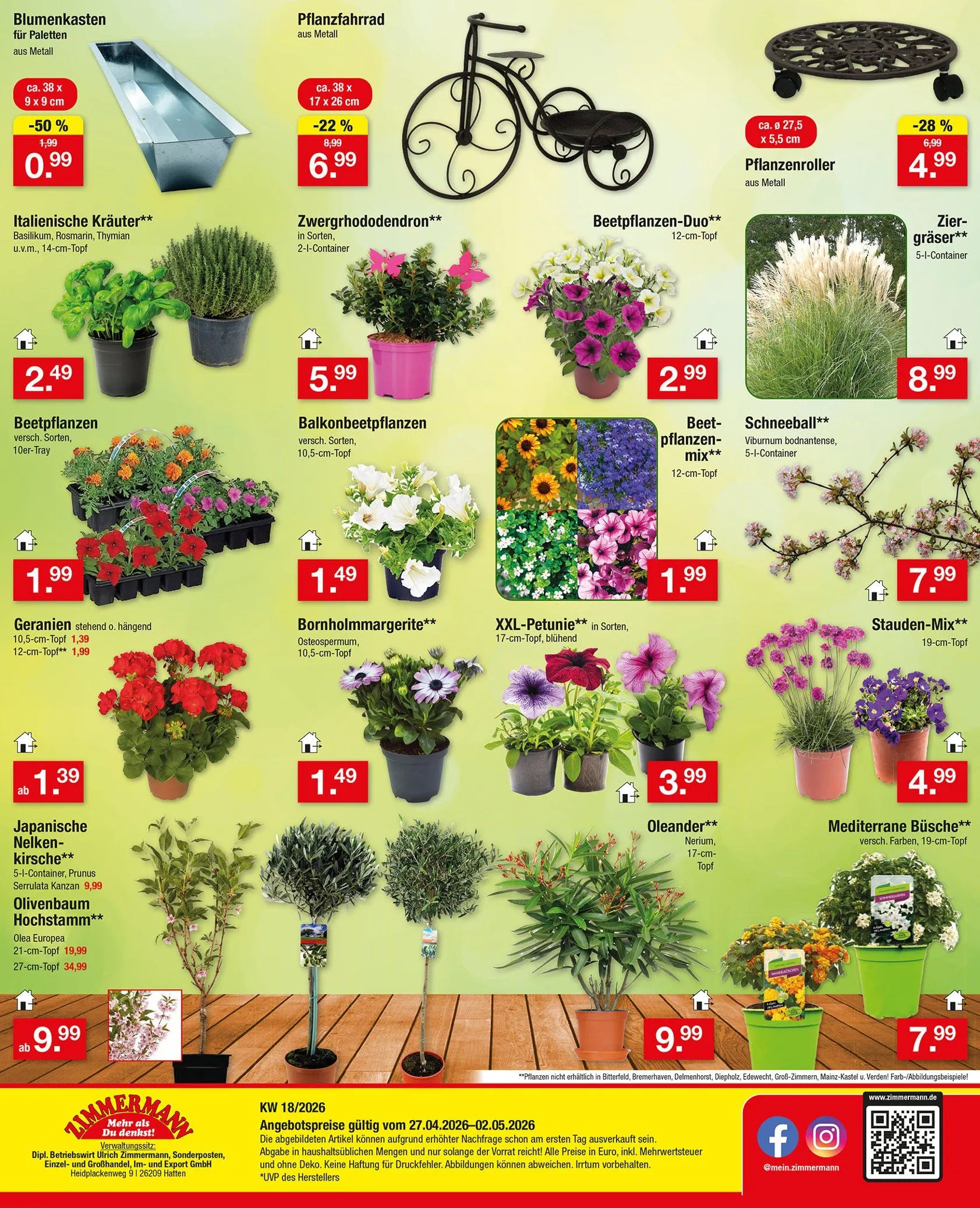 Zimmermann Prospekte von 27. April bis 2. Mai 2026 - Prospekt seite 17