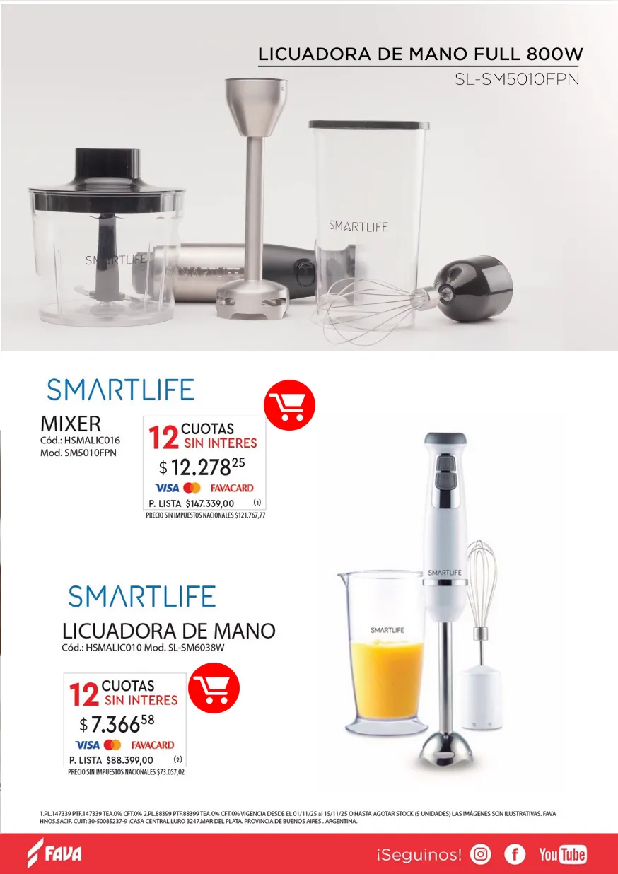 Ofertas de  FAVA  Ofertas 1 de noviembre al 30 de noviembre 2025 - Página 17 del catálogo