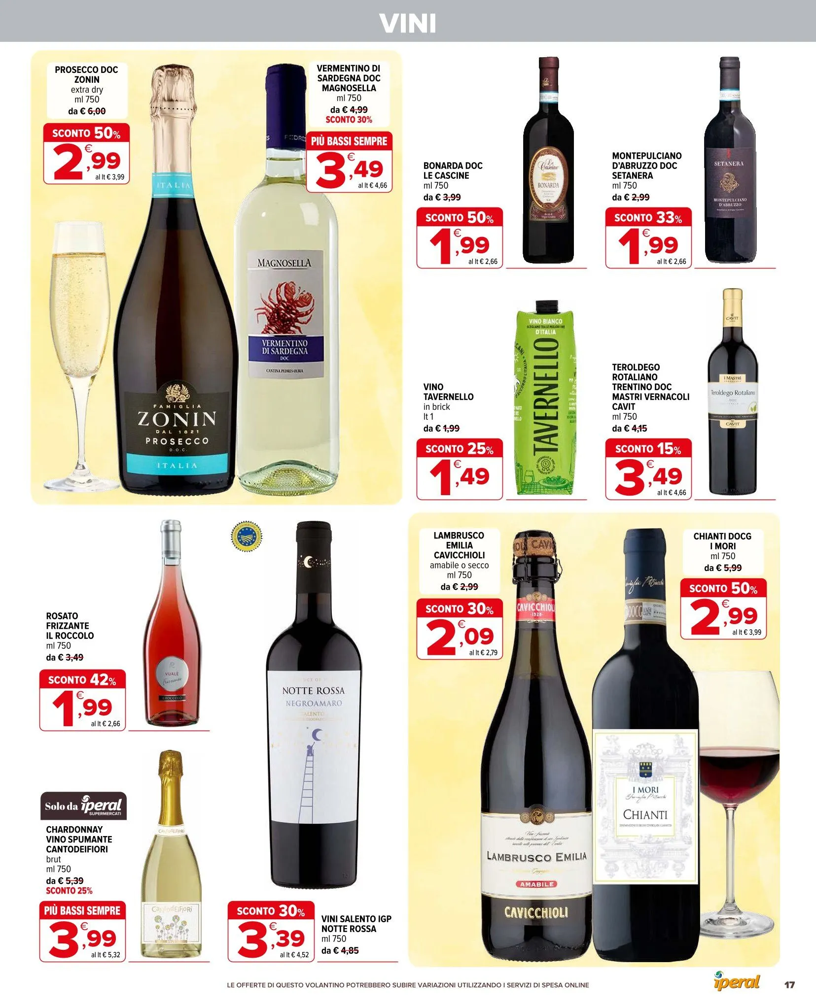 Volantini Iperal da 8 aprile a 21 aprile di 2026 - Pagina del volantino 17