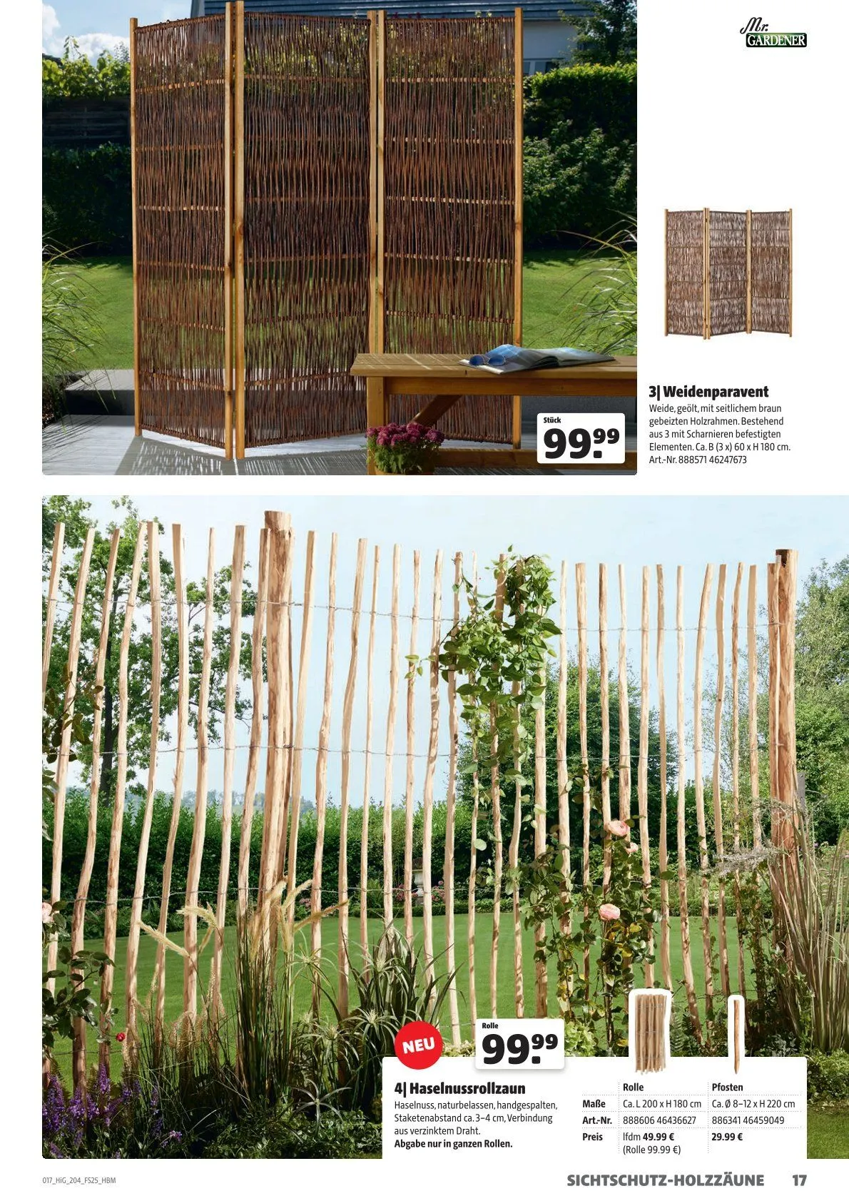 Hagebau Prospekt von 21. Mai bis 31. Dezember 2025 - Prospekt seite 17