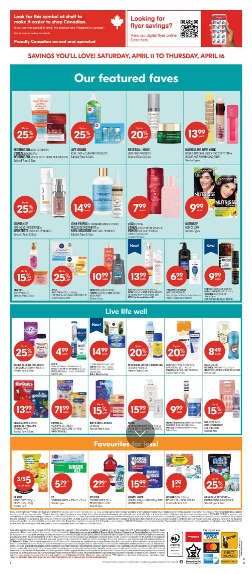  Shoppers Drug Mart Sales from April 11 to April 16 2026 - flyer page 17