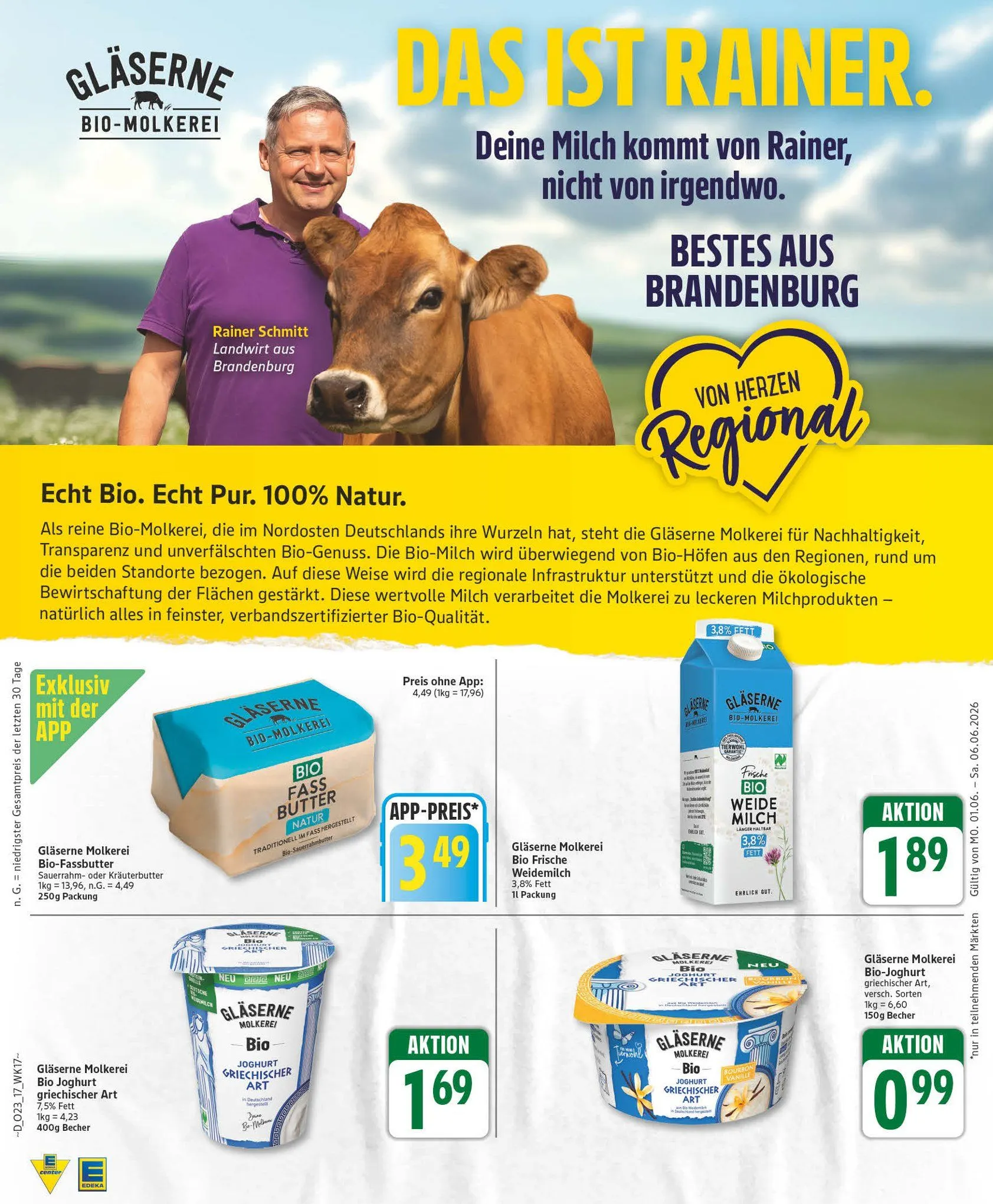 Edeka Angebote von 1. Juni bis 6. Juni 2026 - Prospekt seite 17