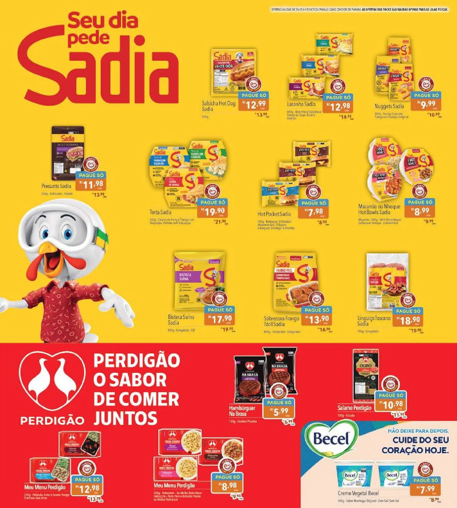 Encarte de Folhetos Supermercados Condor  26 de maio até 14 de junho 2026 - Pagina 17