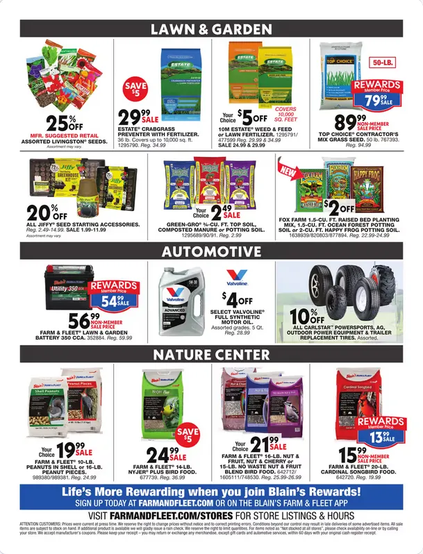 Weekly promotion Blain's Farm & Fleet Sales spanning from March 26 to April 5 2026 - Page 17 for Catalogue 365
