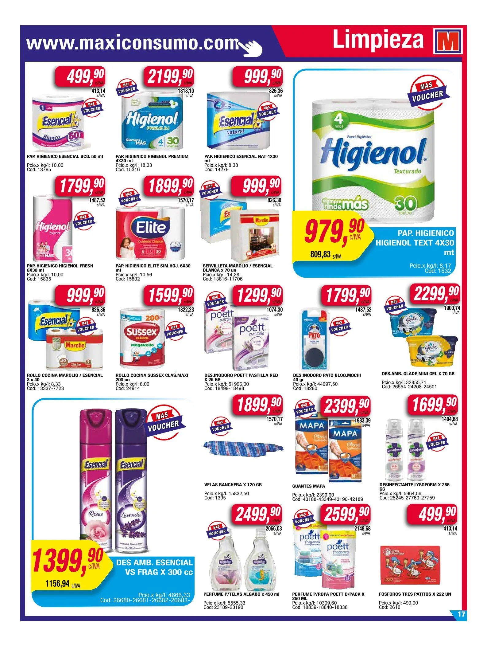 Ofertas de Ofertas Maxiconsumo 10 de marzo al 16 de marzo 2025 - Página 17 del catálogo
