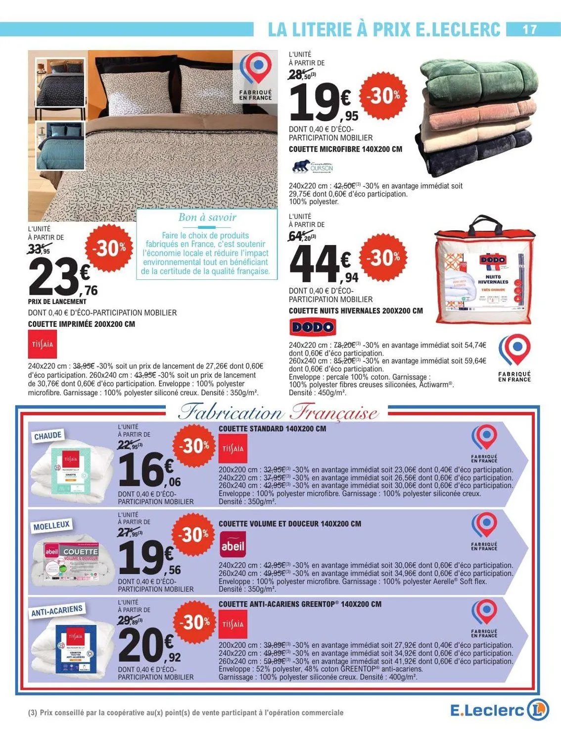 E.Leclerc du 26 décembre au 1 janvier 2026 - Catalogue page 17