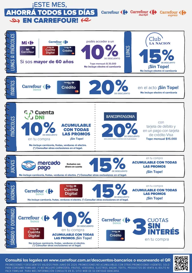 Ofertas de  Ofertas Carrefour Market  9 de junio al 16 de junio 2026 - Página 17 del catálogo