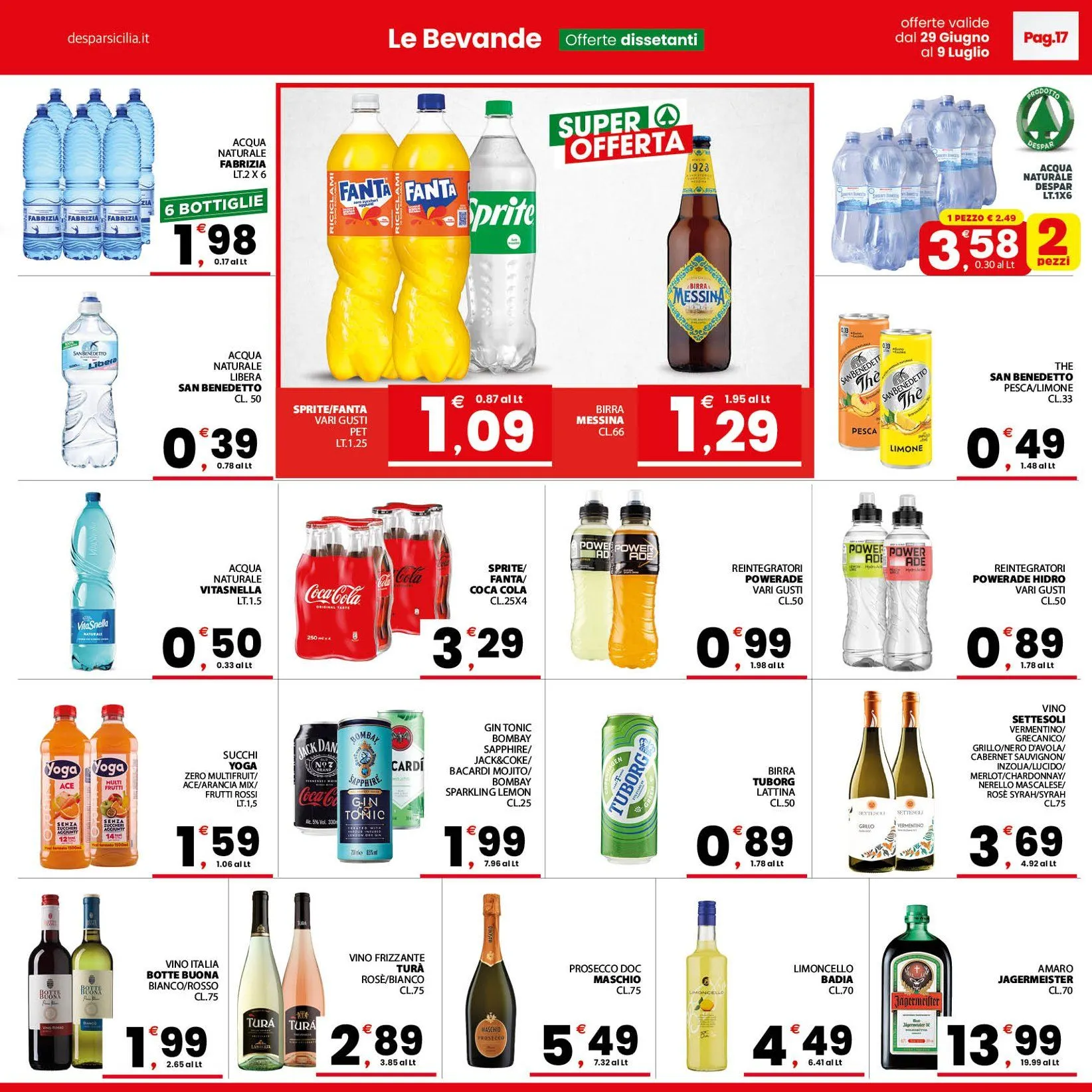 Despar Volantino da 29 giugno a 9 luglio di 2026 - Pagina del volantino 17