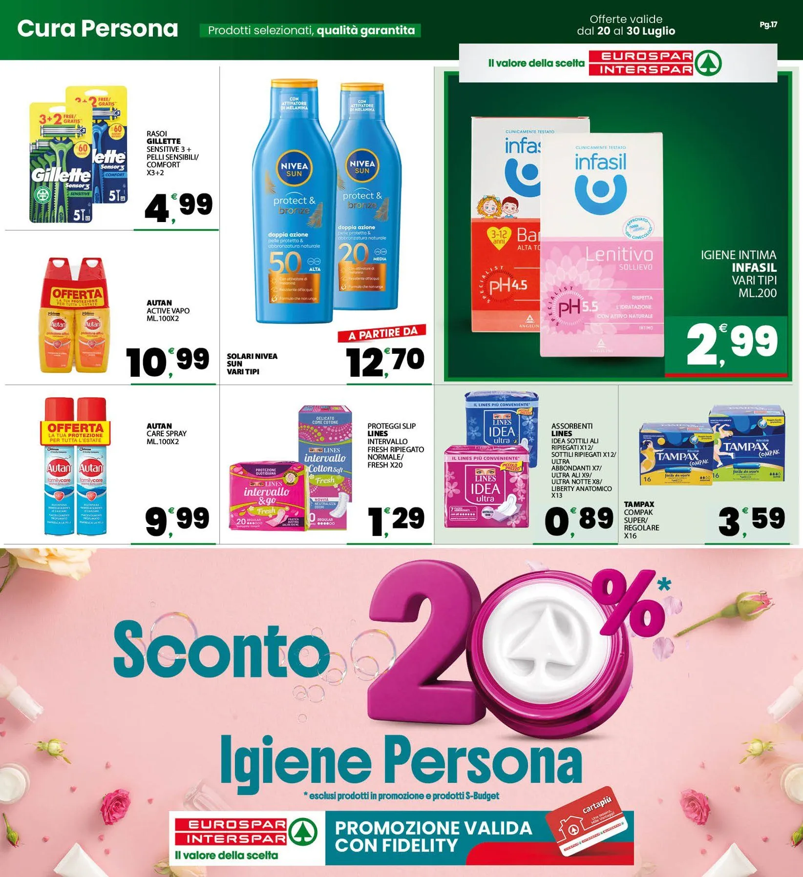 Volantini Interspar da 20 luglio a 30 luglio di 2026 - Pagina del volantino 17