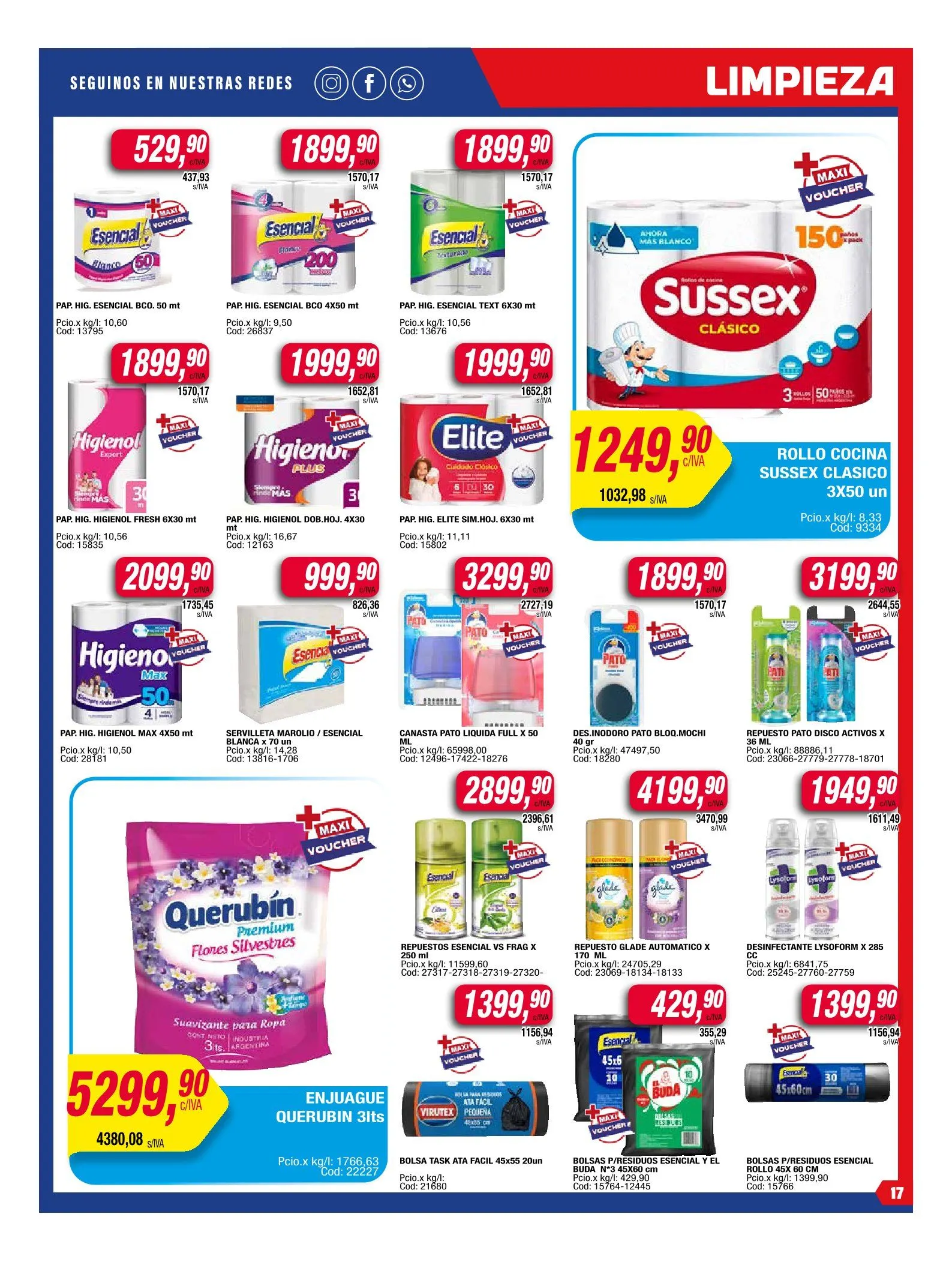 Ofertas de Maxiconsumo Ofertas 12 de mayo al 18 de mayo 2025 - Página 17 del catálogo