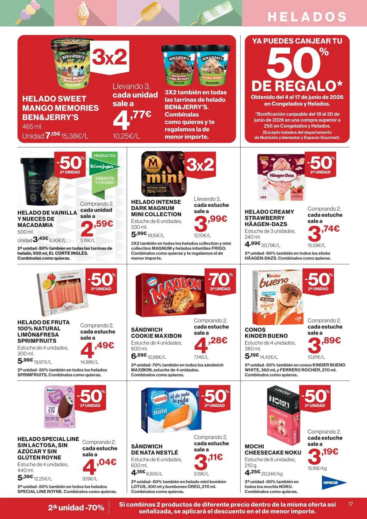 Catálogo de Hipercor Ofertas 18 de junio al 30 de junio 2026 - Página 17