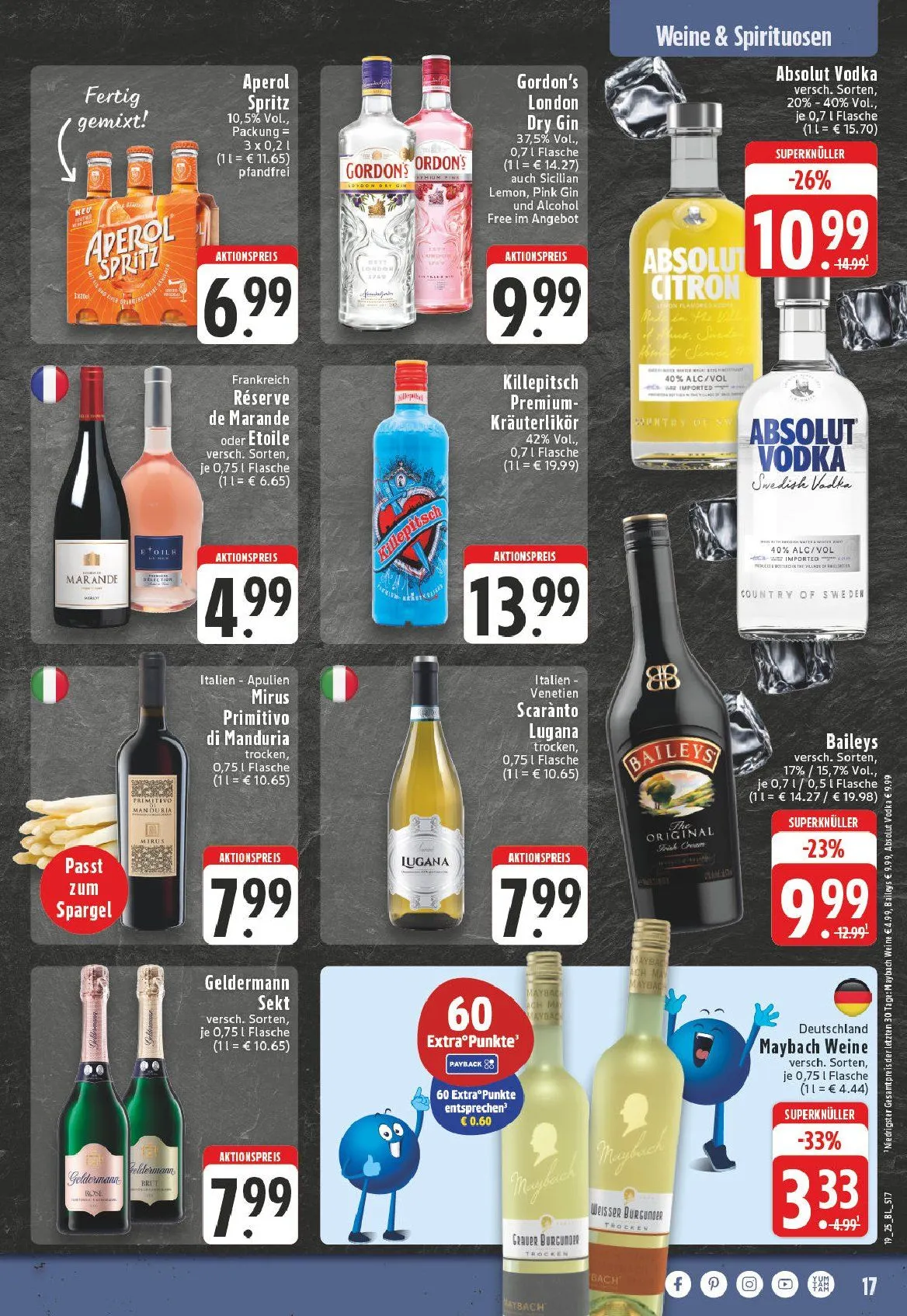 Edeka Prospekt von 5. Mai bis 10. Mai 2025 - Prospekt seite 17