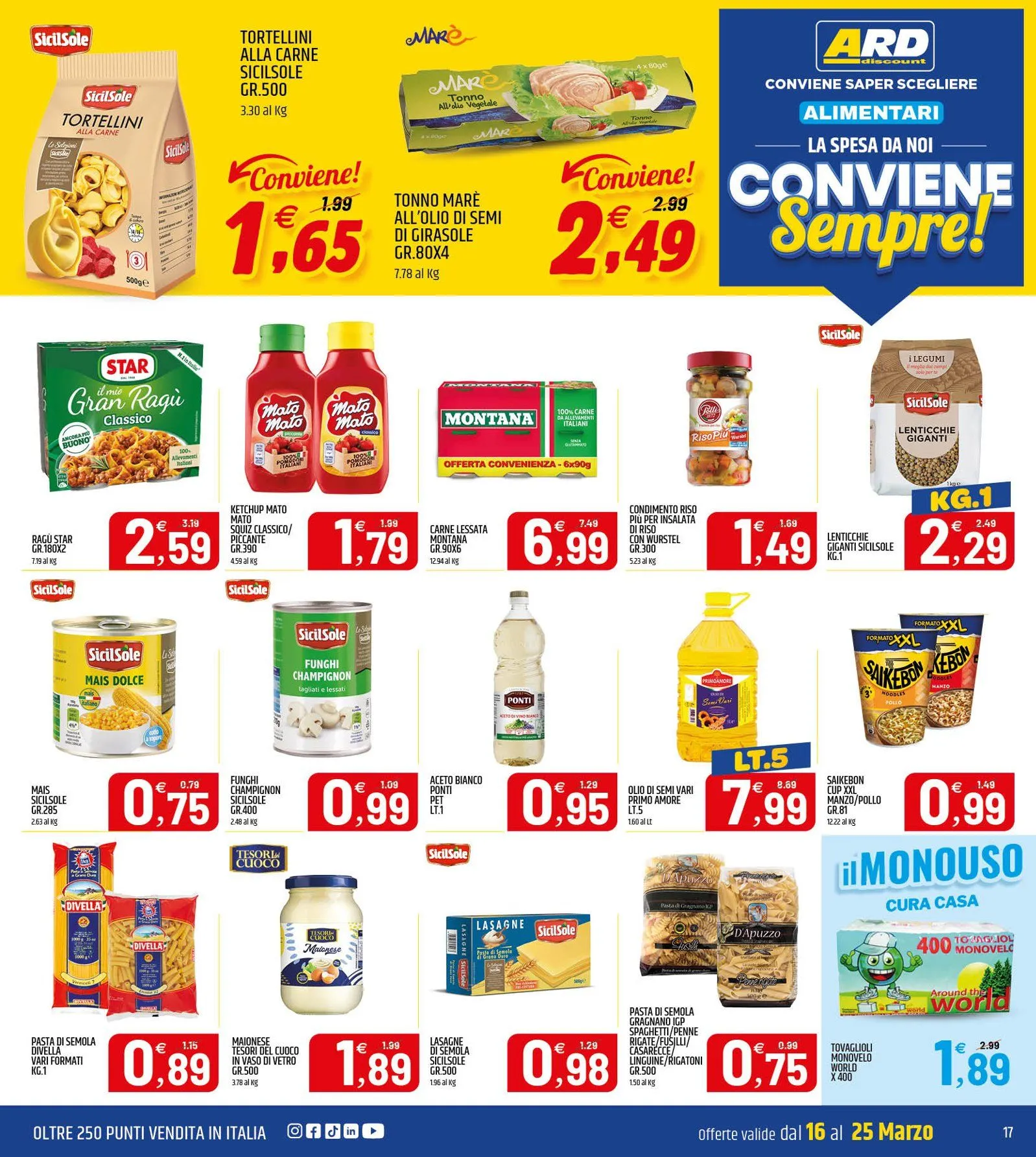 Volantini ARD Discount da 16 marzo a 25 marzo di 2026 - Pagina del volantino 17