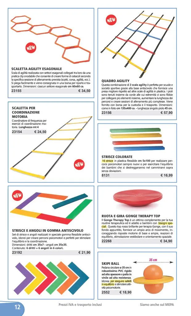 ATTIVITÀ MOTORIA E SPORT da 1 gennaio a 31 dicembre di 2024 - Pagina del volantino 16