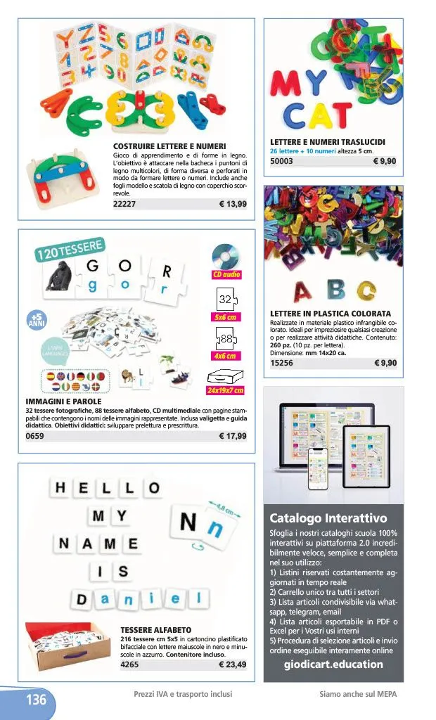 PRIMARIA E SECONDARIA  DI 1° GRADO da 1 gennaio a 31 dicembre di 2024 - Pagina del volantino 130