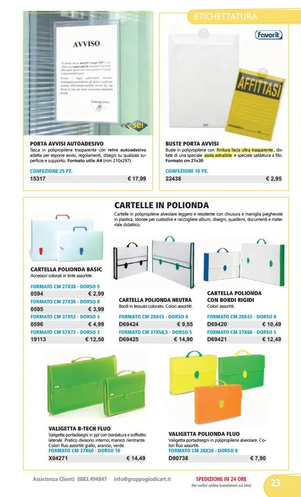 PRIMARIA E SECONDARIA DI 1° GRADO da 1 gennaio a 31 dicembre di 2024 - Pagina del volantino 34
