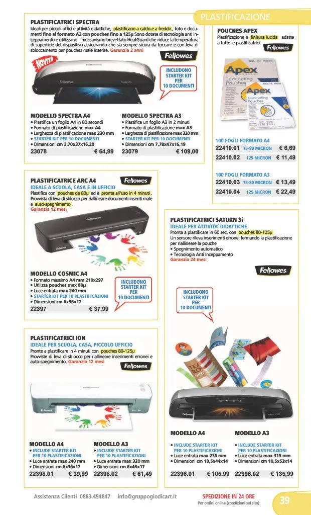 PRIMARIA E SECONDARIA  DI 1° GRADO da 1 gennaio a 31 dicembre di 2024 - Pagina del volantino 99