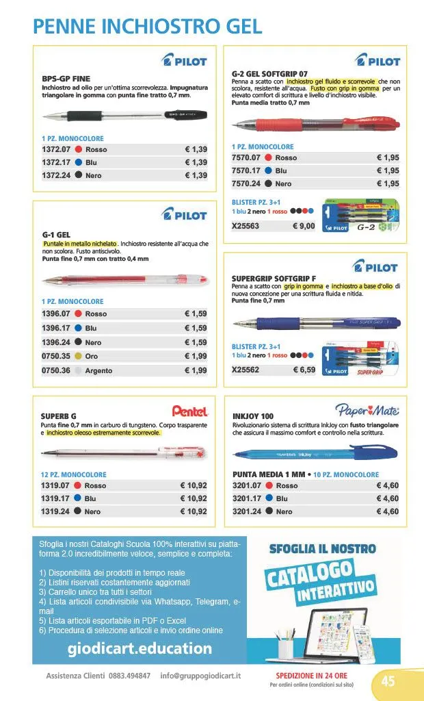 PRIMARIA E SECONDARIA  DI 1° GRADO da 1 gennaio a 31 dicembre di 2024 - Pagina del volantino 136