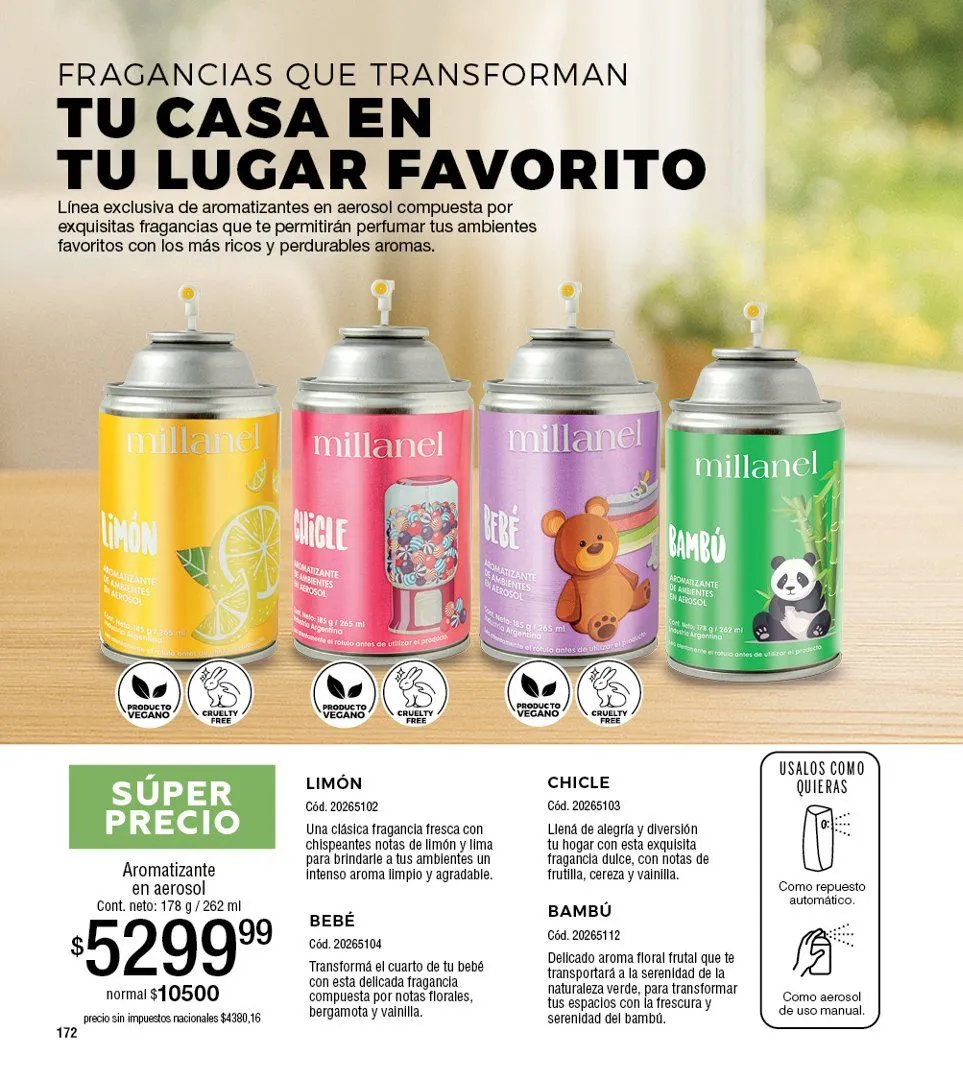 Ofertas de Catalogo Millanel 20 de octubre al 10 de noviembre 2025 - Página 172 del catálogo