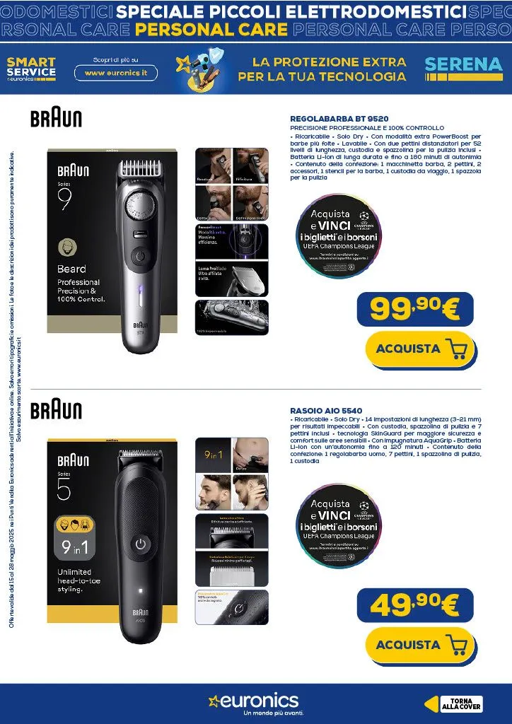 Offerta speciale di Euronics da 15 maggio a 28 maggio di 2025 - Pagina del volantino 23
