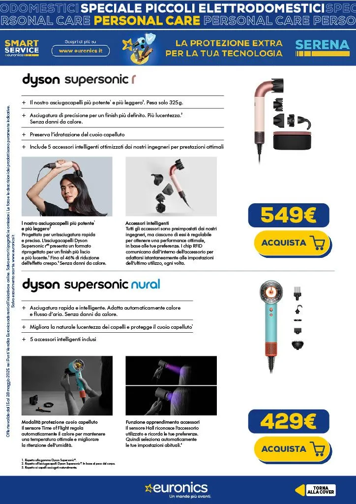 Offerta speciale di Euronics da 15 maggio a 28 maggio di 2025 - Pagina del volantino 2