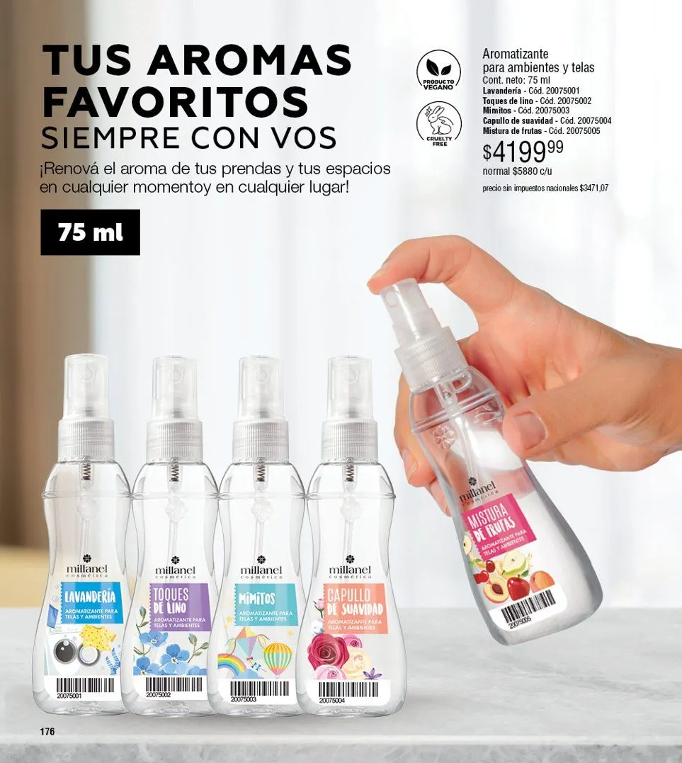 Ofertas de Catalogo Millanel 20 de octubre al 10 de noviembre 2025 - Página 176 del catálogo