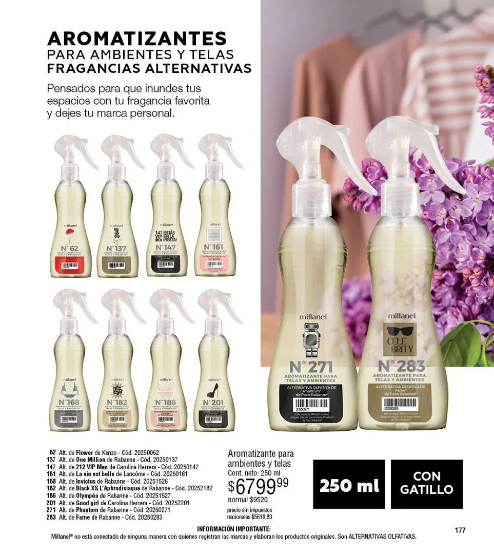 Ofertas de Catalogo Millanel 20 de octubre al 10 de noviembre 2025 - Página 177 del catálogo