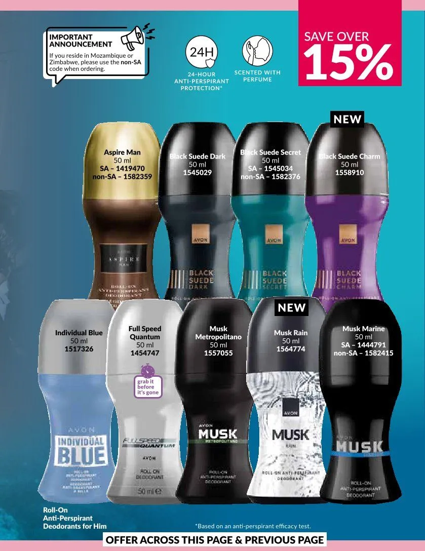 Avon Sales from 1 August to 31 August 2025 - Catalogue Page 135