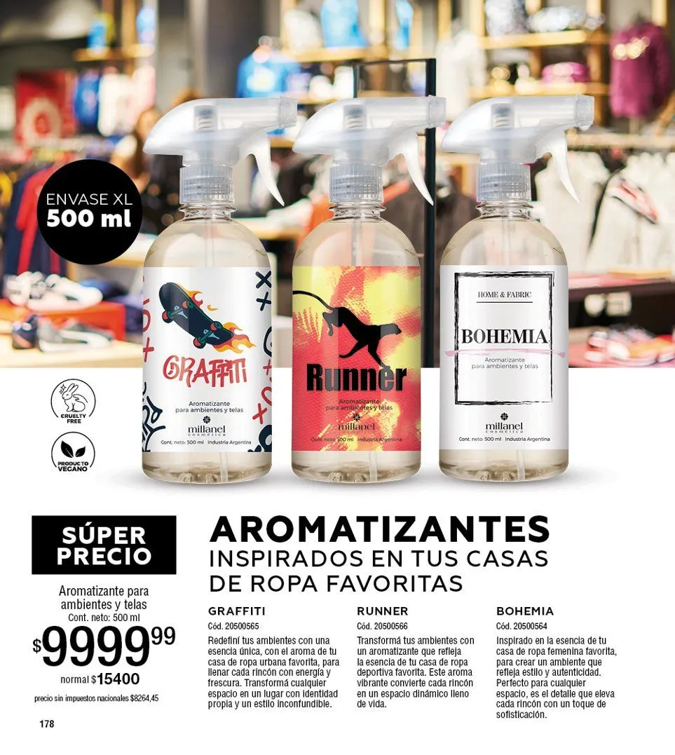 Ofertas de Catalogo Millanel 20 de octubre al 10 de noviembre 2025 - Página 178 del catálogo