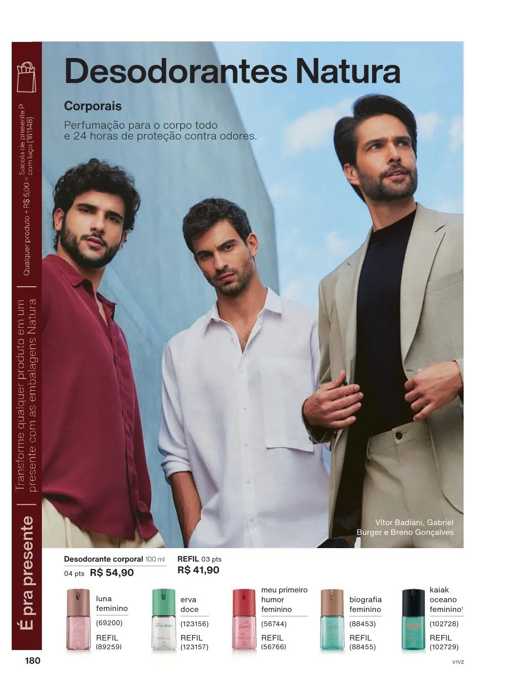 Encarte de Natura Ofertas 1 de outubro até 31 de outubro 2025 - Pagina 180