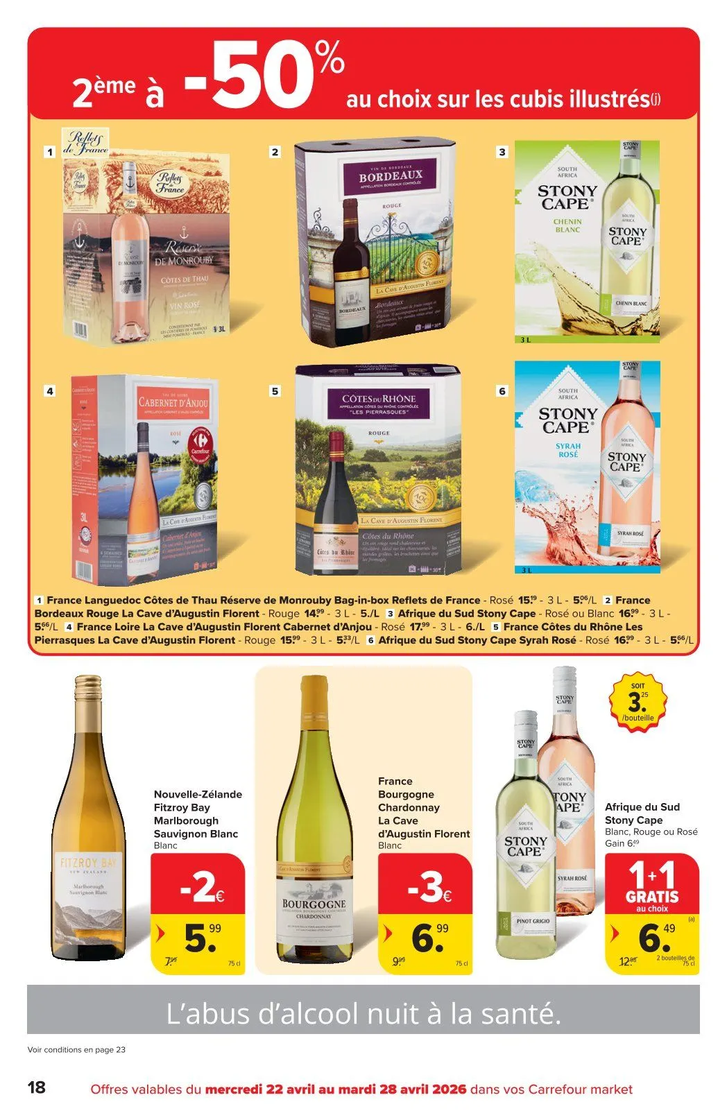 Carrefour folders van 22 april tot 28 april 2026 - folder pagina 18