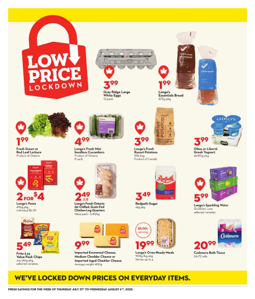 Longo's Sales from July 31 to August 6 2025 - flyer page 17