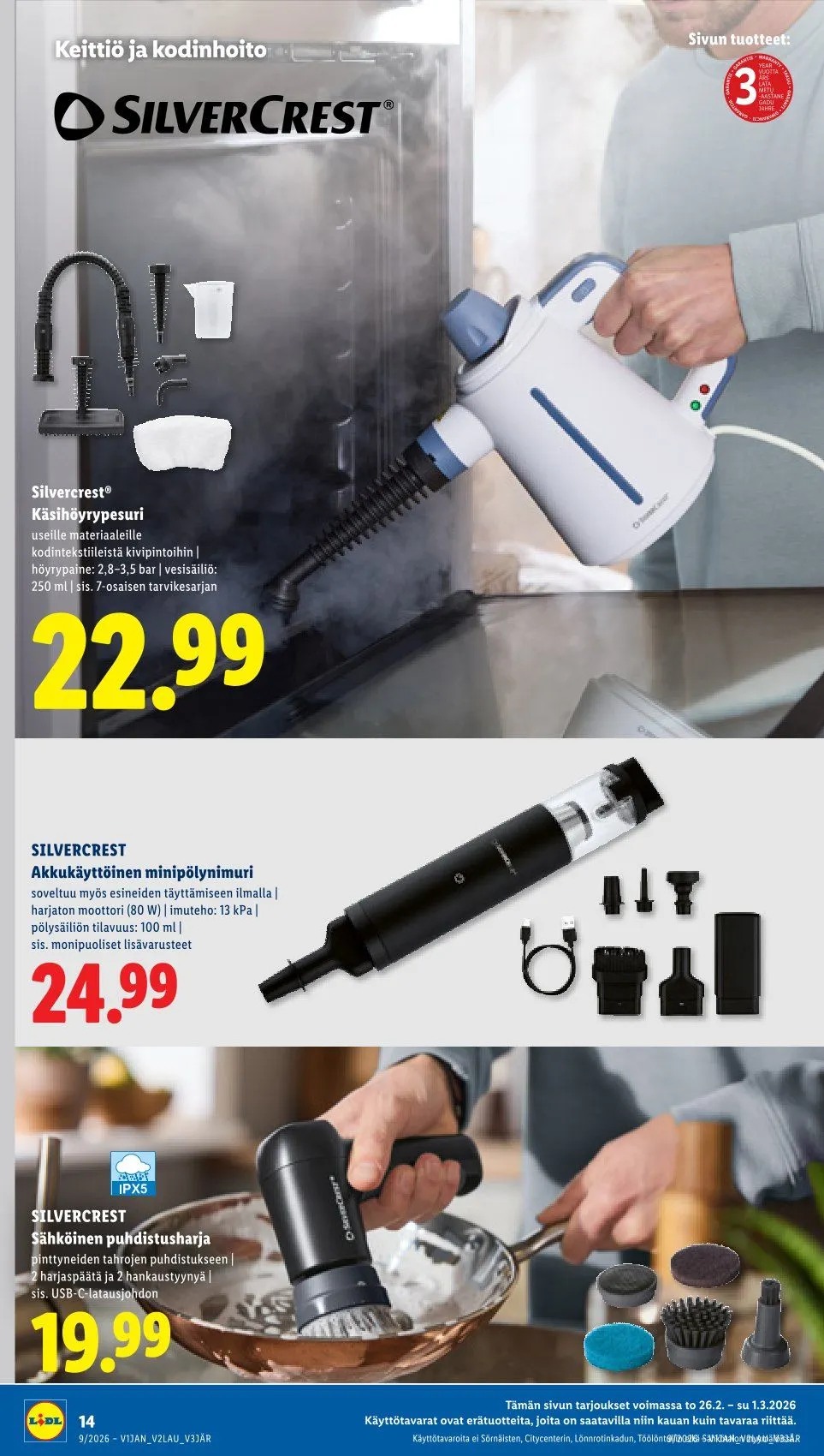 Kaupan Lidl  voimassa alkaen 26. helmikuuta - 4. maaliskuuta 2026 - Tarjouslehti sivu 18