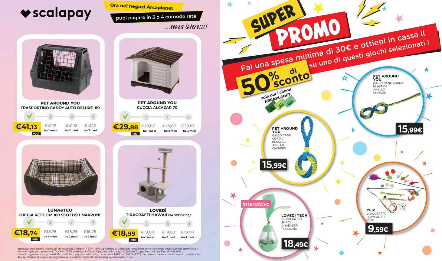 Volantini Arcaplanet da 20 ottobre a 2 novembre di 2025 - Pagina del volantino 18