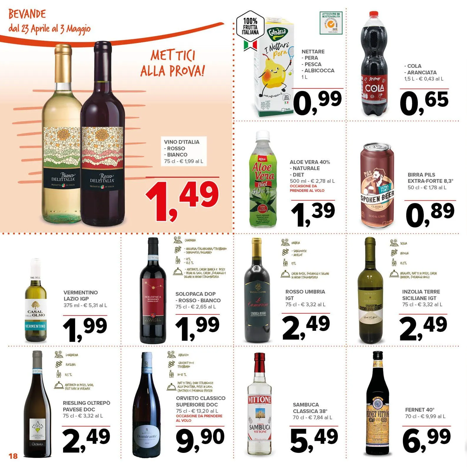 Volantini Todis da 23 aprile a 3 maggio di 2026 - Pagina del volantino 18