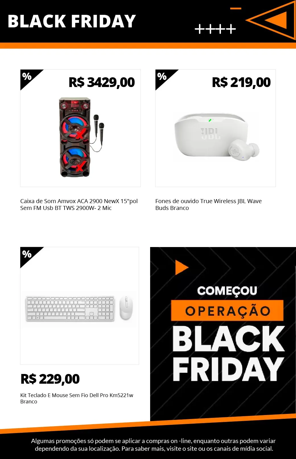 Encarte de Promoções Black Friday 31 de outubro até 30 de novembro 2024 - Pagina 17