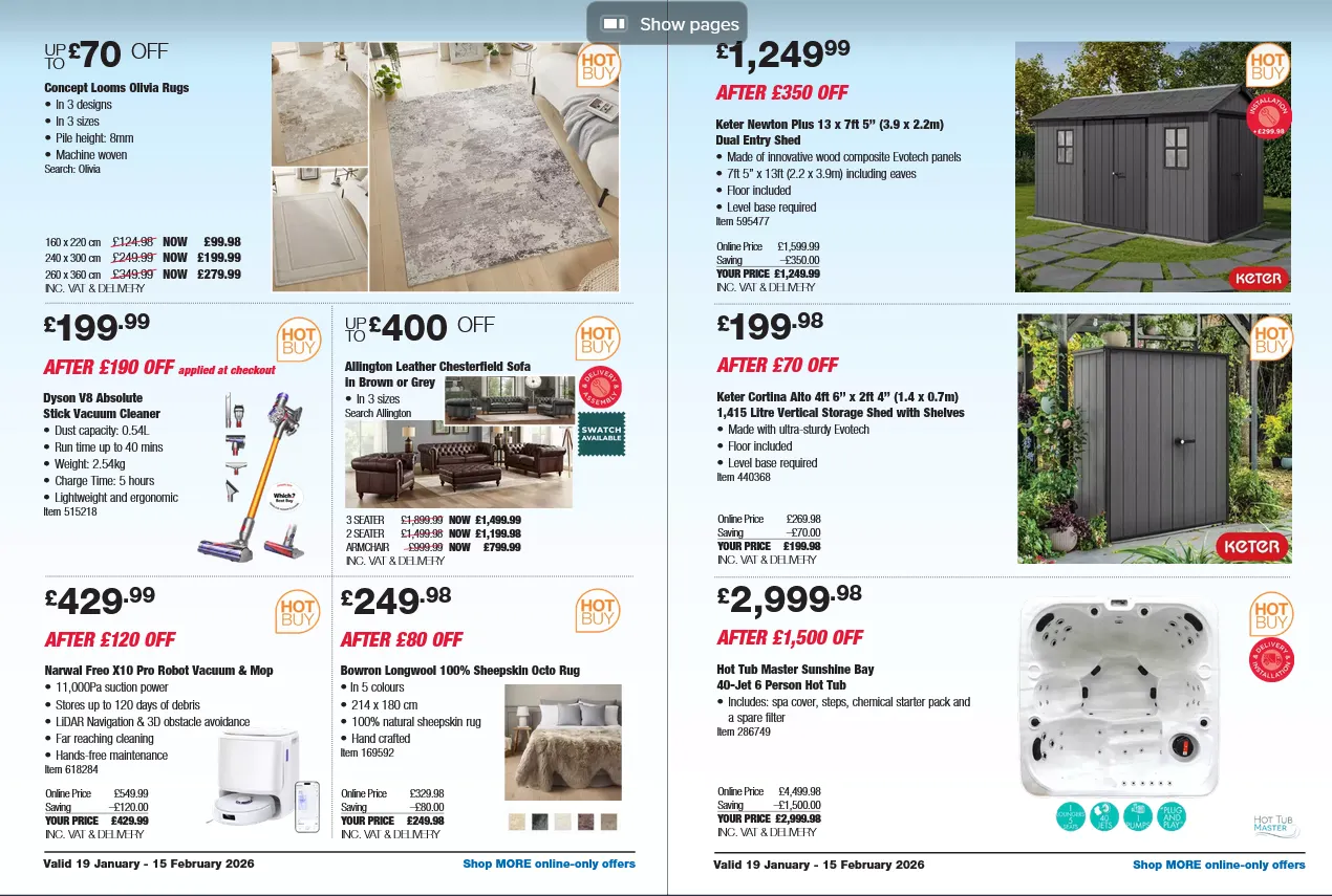 Costco Deals  from 19 January to 15 February 2026 - Catalogue Page 18