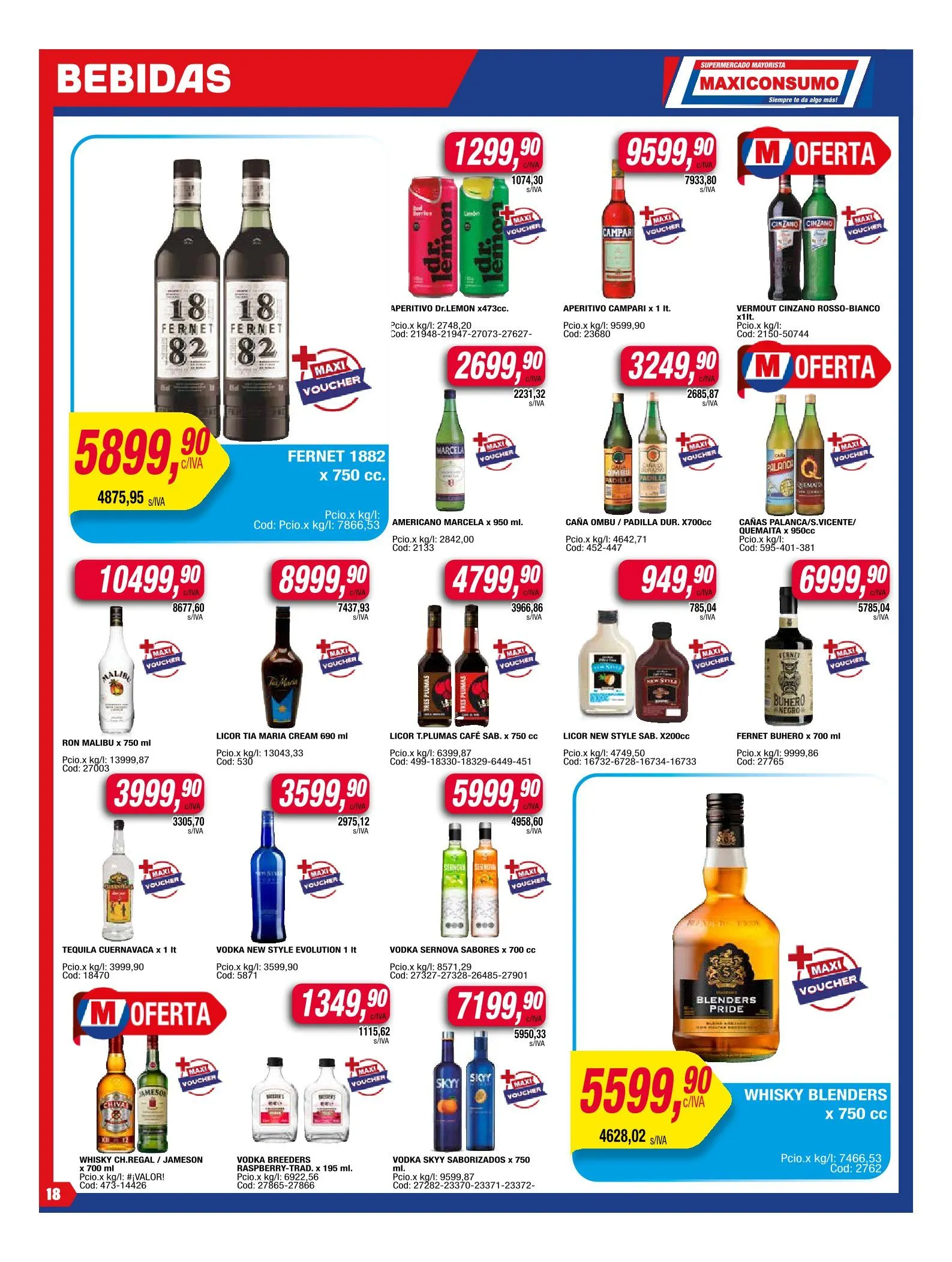 Ofertas de Ofertas Maxiconsumo 28 de julio al 3 de agosto 2025 - Página 18 del catálogo