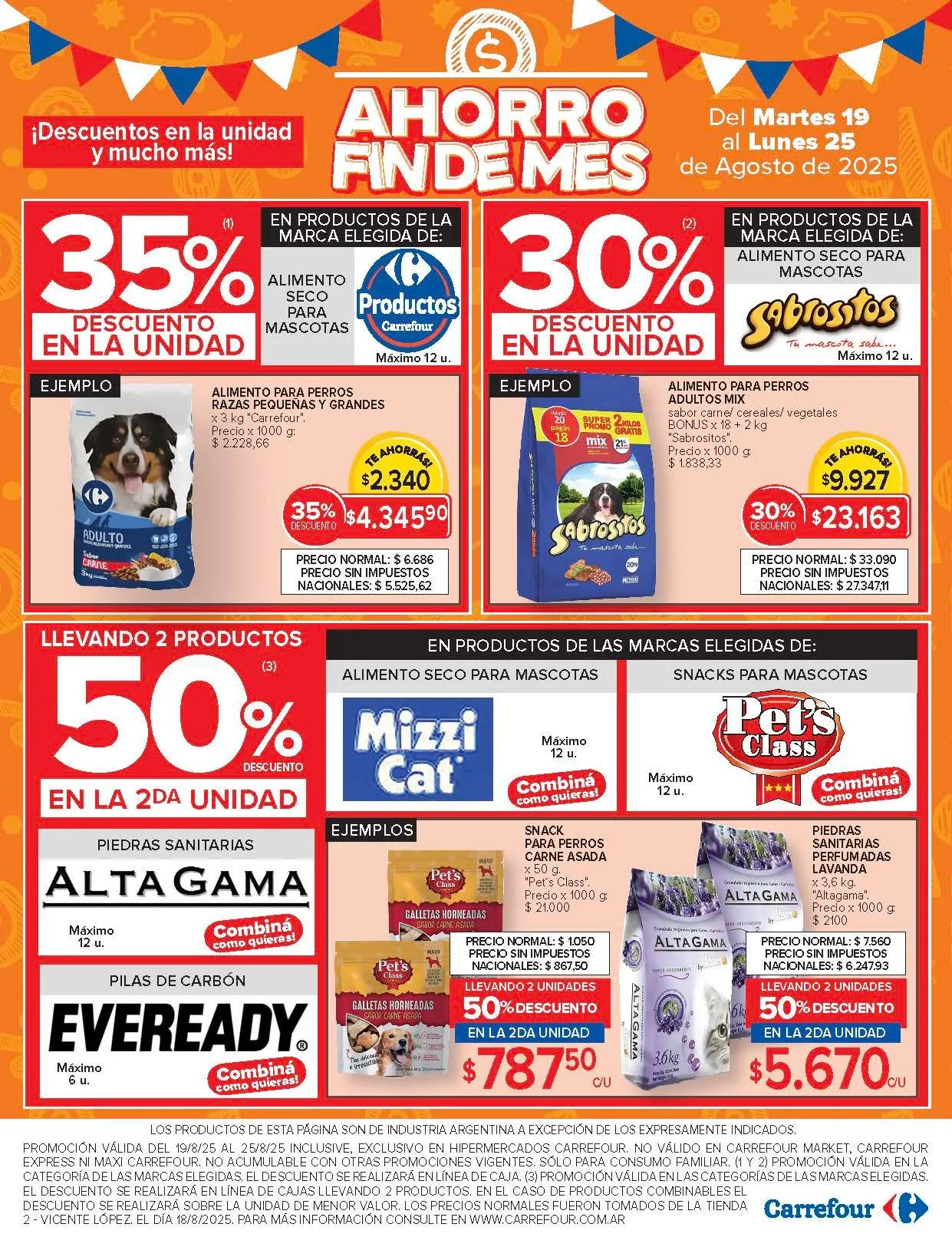 Ofertas de Ofertas Carrefour 19 de agosto al 26 de agosto 2025 - Página 17 del catálogo