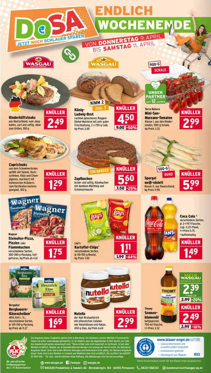 Wasgau - Wöchentliche Prospekte von 7. April bis 11. April 2026 - Prospekt seite 18